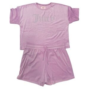 Juicy Couture Kids Pajama Set - Light Purple